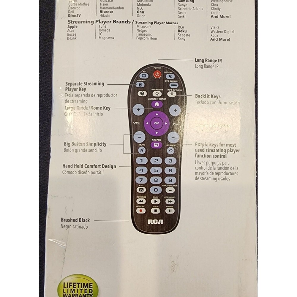 RCA Universal Remote Control - Picture 5 of 5